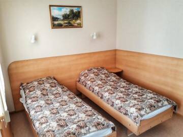 Двухместный номер с 2 отдельными кроватями и ванной комнатой в Гостинице Гостиница Колос